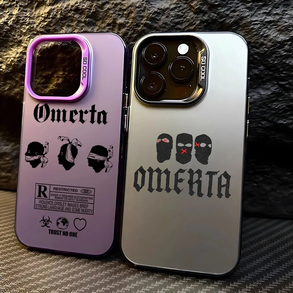 Coque Omerta – Protection élégante IPHONE GRIS